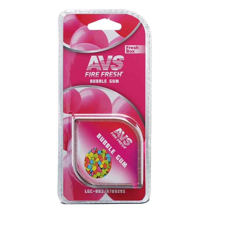 A78929S Ароматизатор AVS LGC-003 Fresh Box (Бабл гам/Bubble gum) (гелевый)