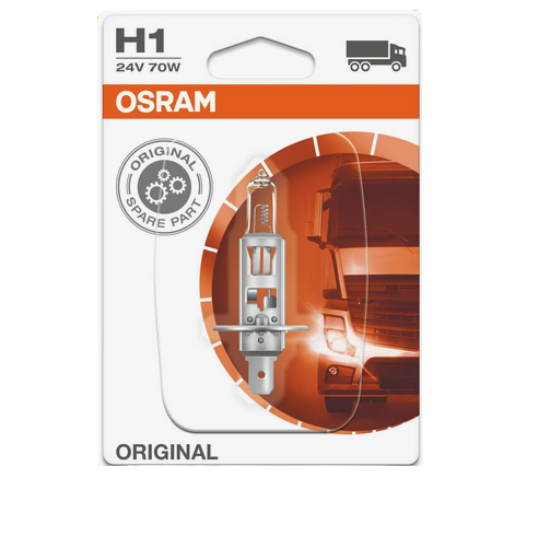 Автолампа 24V Н1 (70) Р14.5s (блистер) OSRAM (О-64155бл)