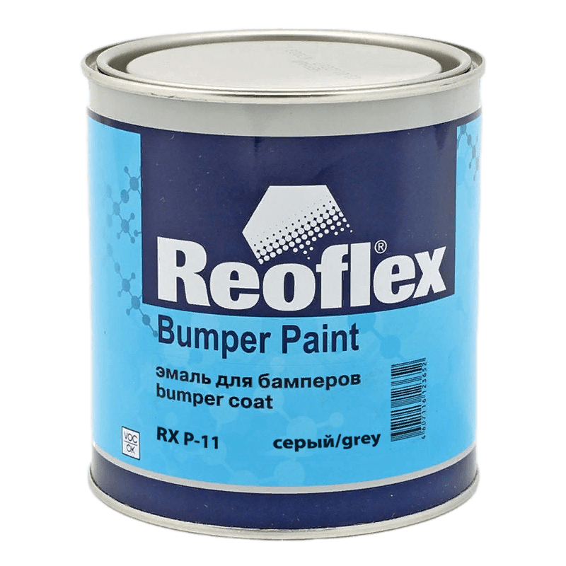 Эмаль для бамперов REOFLEX Bumper Paint серая 0,75л